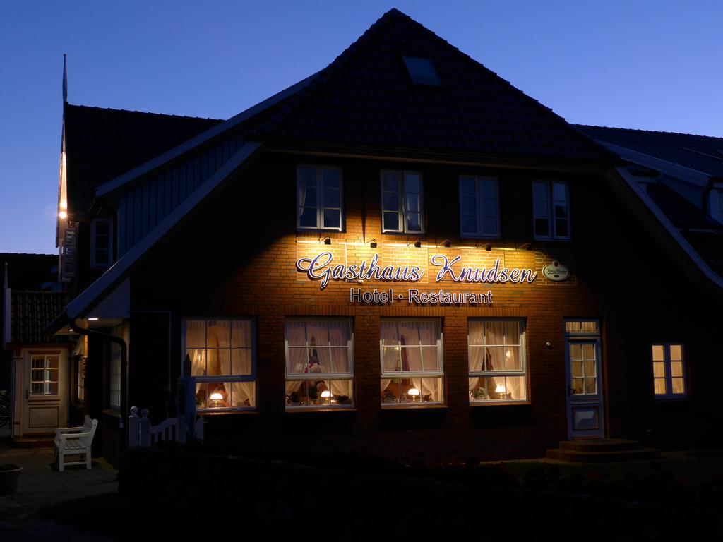 Gasthaus Knudsen Utersum Exterior foto